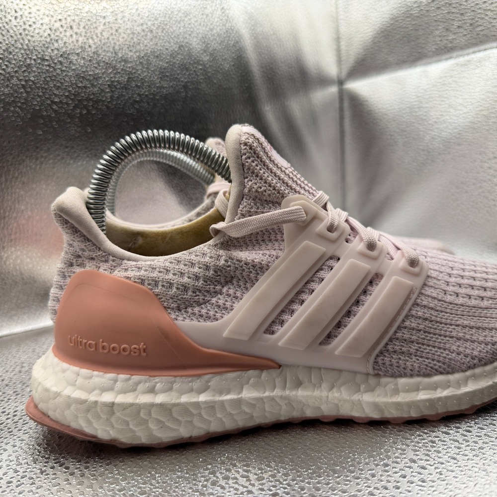 Size 6 Adidas UltraBoost 4.0 DNA Almost Athletic Sneaker Pink Womens GY0286 - Picture 2 of 11